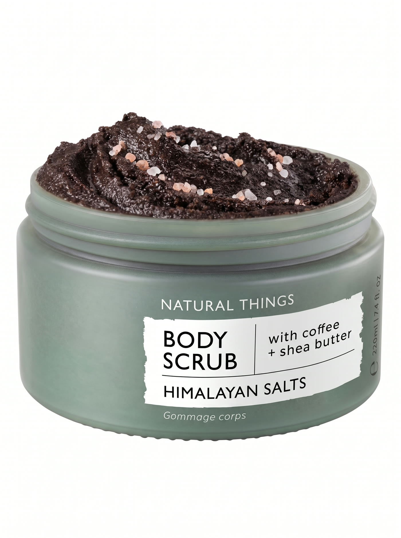 Jar of Natural Things coffee body scrub